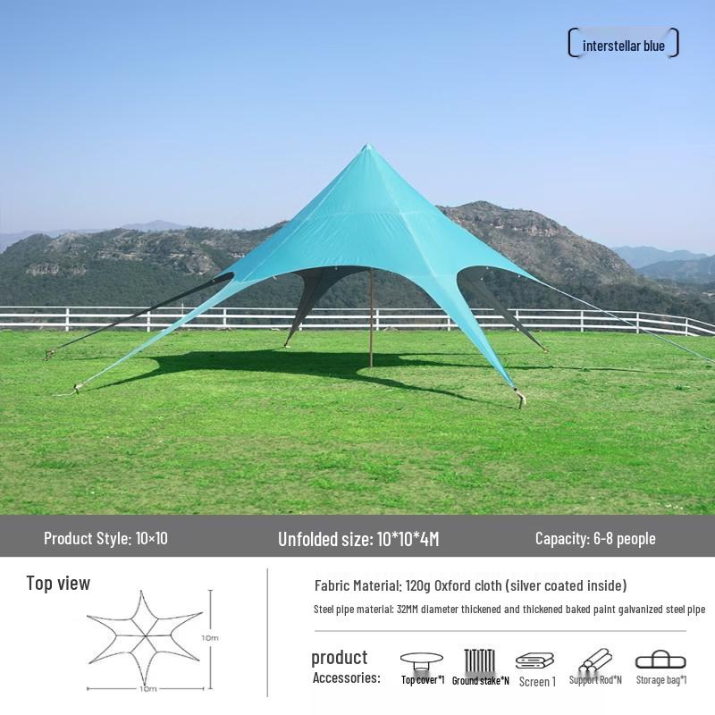 ZISIZ Camping Canopy Tent