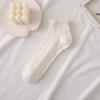 Women Ruffle Short Socks Japanese Fashion Cute Low Cotton Ankle Breathable High Quality Sock