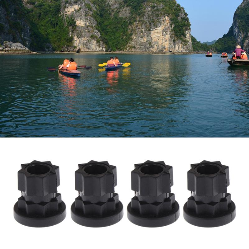 2/4/6Pcs Nylon Rail Adapter Track Mounting Base Track Gear Adapter Kayak Track Mount For Kayak Boat Angler Fishing Rod