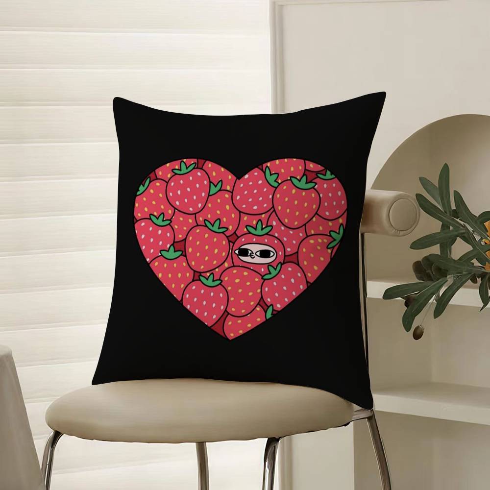 K-ketnipzS Подушка-Боб Чехол для подушки Удобная диван-кровать Шёлковый элегантный Скрытая молния Декоративный чехол для подушки