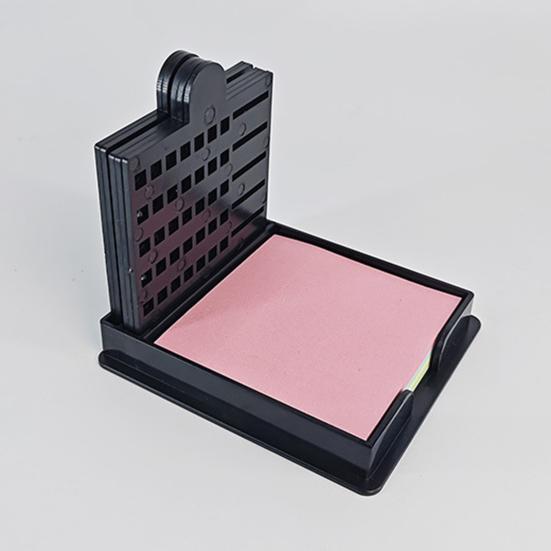 Держатель для липких заметок, защитный чехол, компактный дизайн, портативный многоразовый диспенсер для липких заметок, набор для офиса, школы