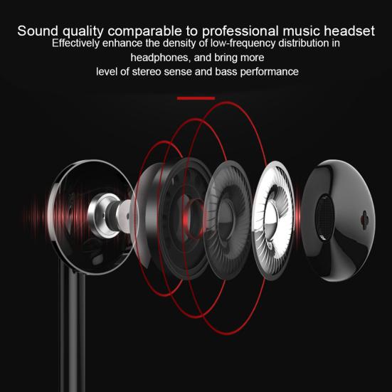 Магнитная беспроводная Bluetooth-совместимая стереогарнитура с микрофоном и шейным ободом Handsfree