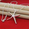 Charms Starfish Necklace Jewelry Fashion Cute Chain Women Lady Wedding