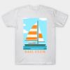 T Shirt Women Sail Club Harajuku Print Kawaii Tshirt Summer Short Sleeve Female T-Shirt Top Tee