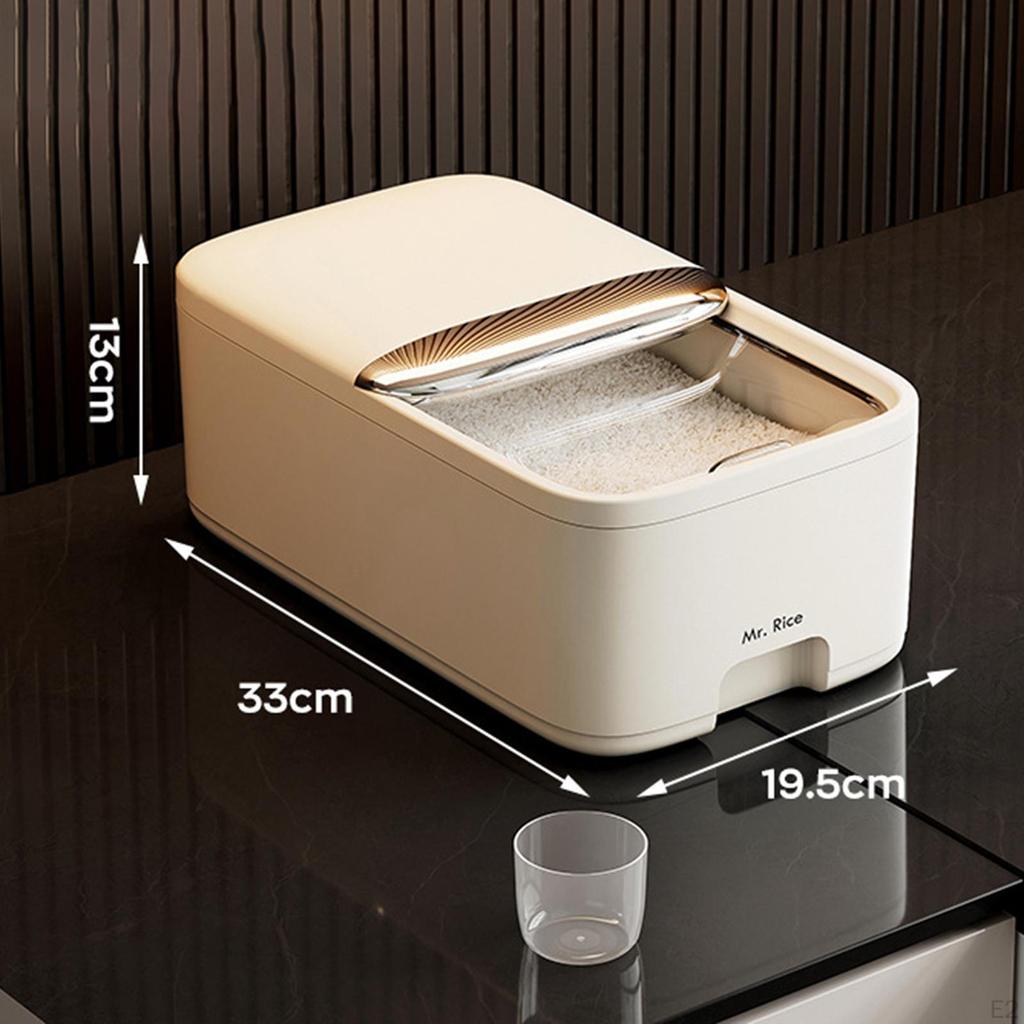 Контейнер для пищевых продуктов, герметичный дозатор для зерновых, ведро для риса, контейнер для домашней столешницы