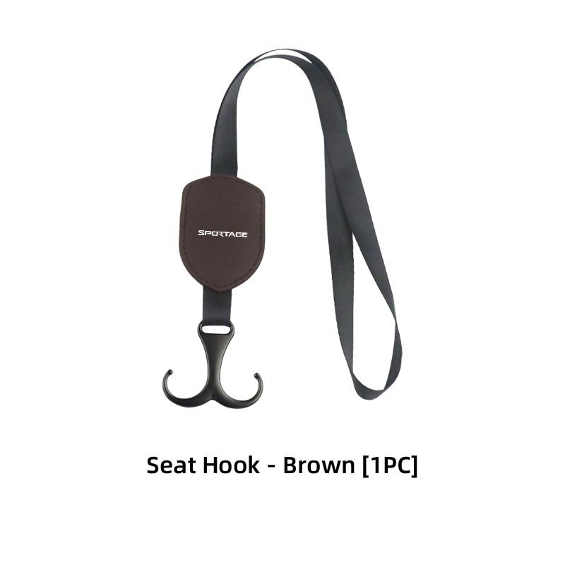 Car Backrest Double Hook Universal Hanger Back Seat Organizer For KIA Stonic Picanto Sorento Stinger Soul Spectra Carens RB6