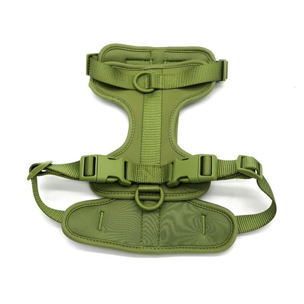 Adjustable Breathable Lightweight Dog Harness Chest Strap Outdoor Walk Training Harness for Small to Medium Dogs Pet Supplies