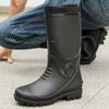 Модные новые мужские сапоги из ПВХ, высокие уличные мужские сапоги для дождя, нескользящие сапоги на платформе для мужчин, высококачественная обувь для воды Botas De Lluvia