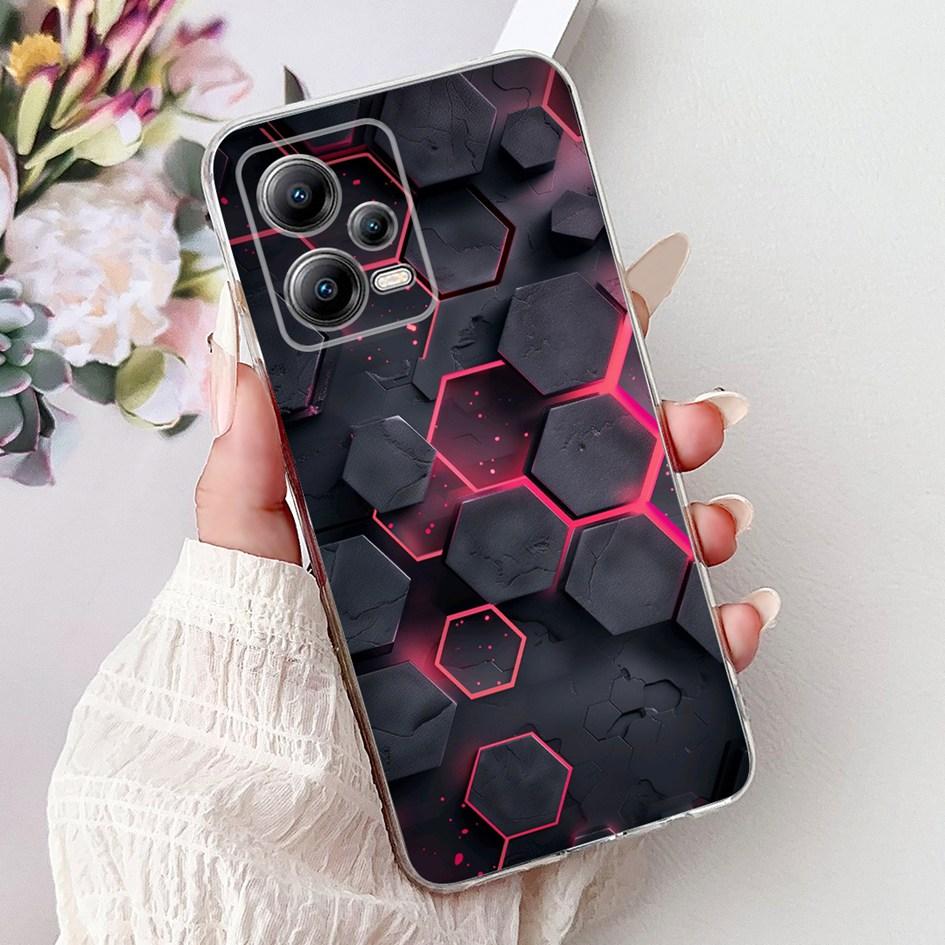 Case For Xiaomi Poco X5 / Poco X5 Pro 5G Cover New Design Popular Cartoon Soft Silicone Transparent Fundas For PocoX5 X 5 Bumper