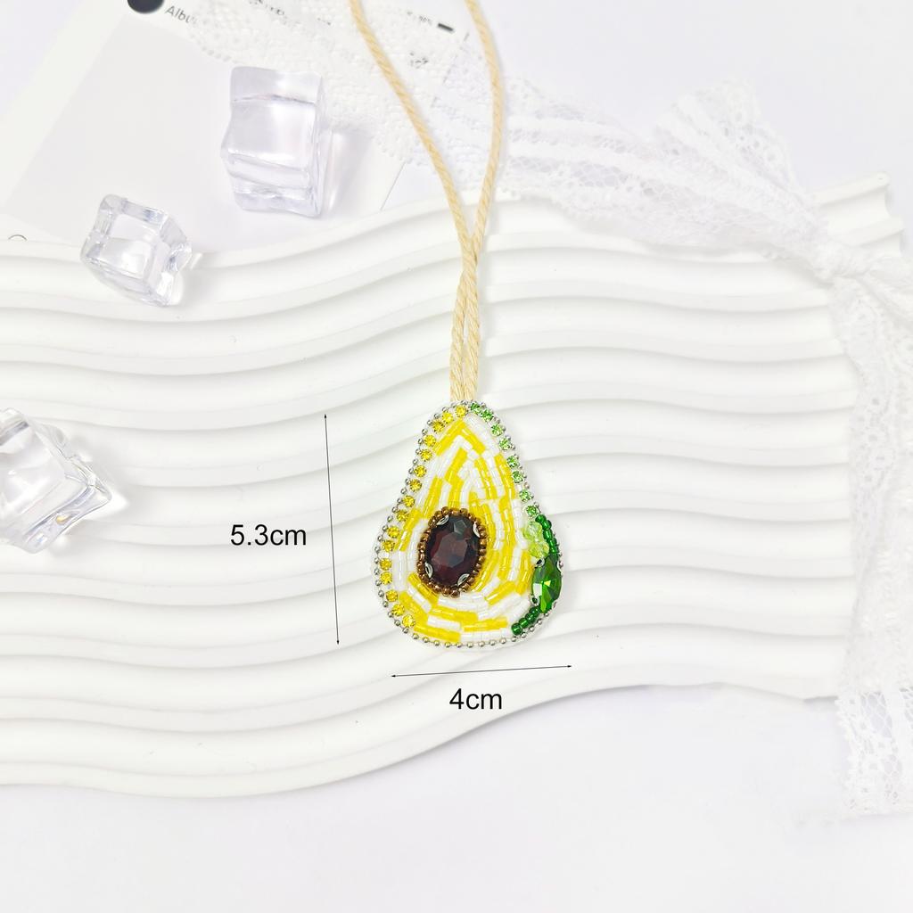 5-10cm Coconut Tree Decor Rainbow Patch Beaded Pendant For Clothing Applique Tropical Decor Wall Decor