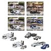 Hot Wheels Ассортимент Транспорта Команды Миниатюрные Модели 2 Машины в Наборе x 4 Набора Возраст 3+ Игрушки, Машины, (Коробочный набор), Вверх, Многоцветный, FLF56-987L