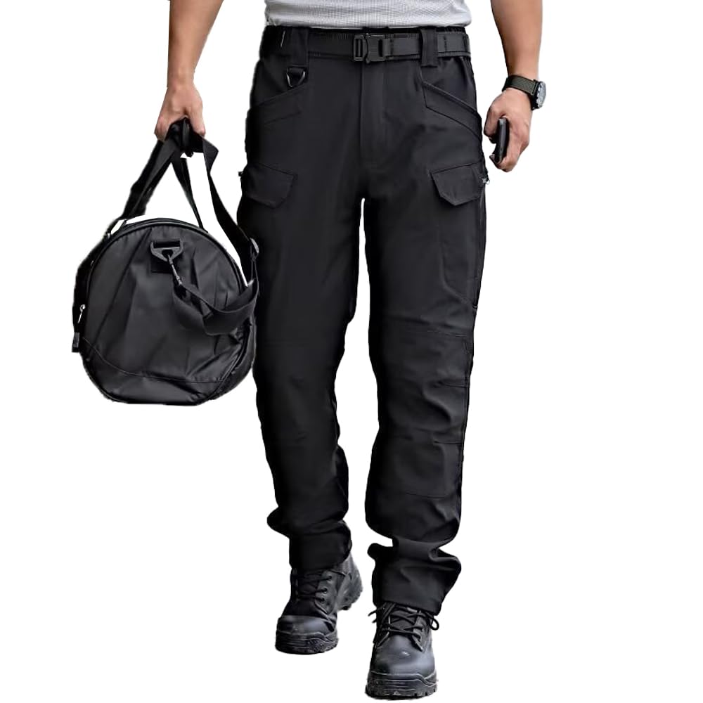 Anzn Cargo Pants for Men - Work Pants, Military Pants, Multifunctional, Workwear, Trousers, Hiking,