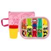 Мини-чашка Leburn Lady Bug, 2 шт. + сумка для тарелок, набор для ланча, разные цвета, тарелка из нержавеющей стали + мешочек для тарелок + чашка для сока, 2 шт., Популярные корейские предметы для родителей