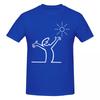 Unisex La Linea Summer LineUnisex Cartoon T Shirt Vintage Big Size Cotton Crewneck Sleeve Custom T Shirt Homme