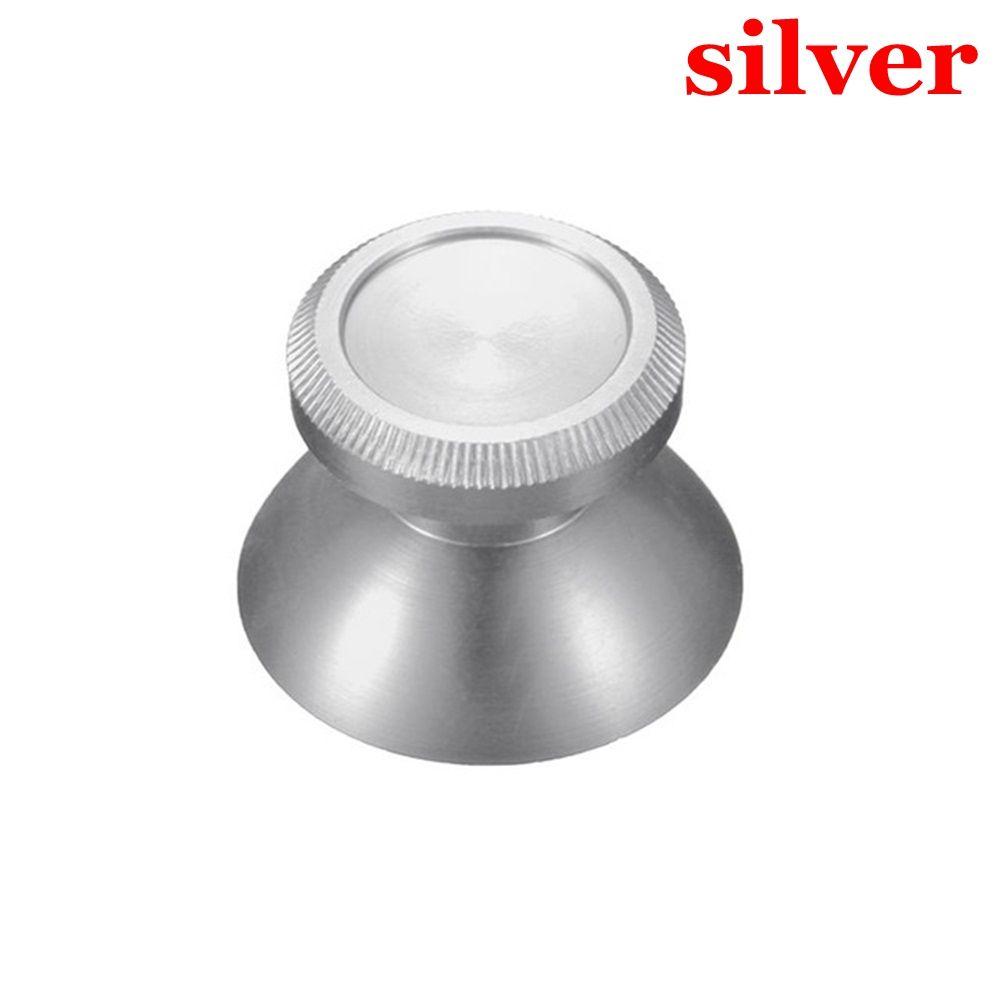 2 шт. Цветные металлические сменные алюминиевые накладки на аналоговые стики контроллера