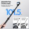 Ulanzi T119 VL03 Invisible Selfie Stick Holder for Motorcycles