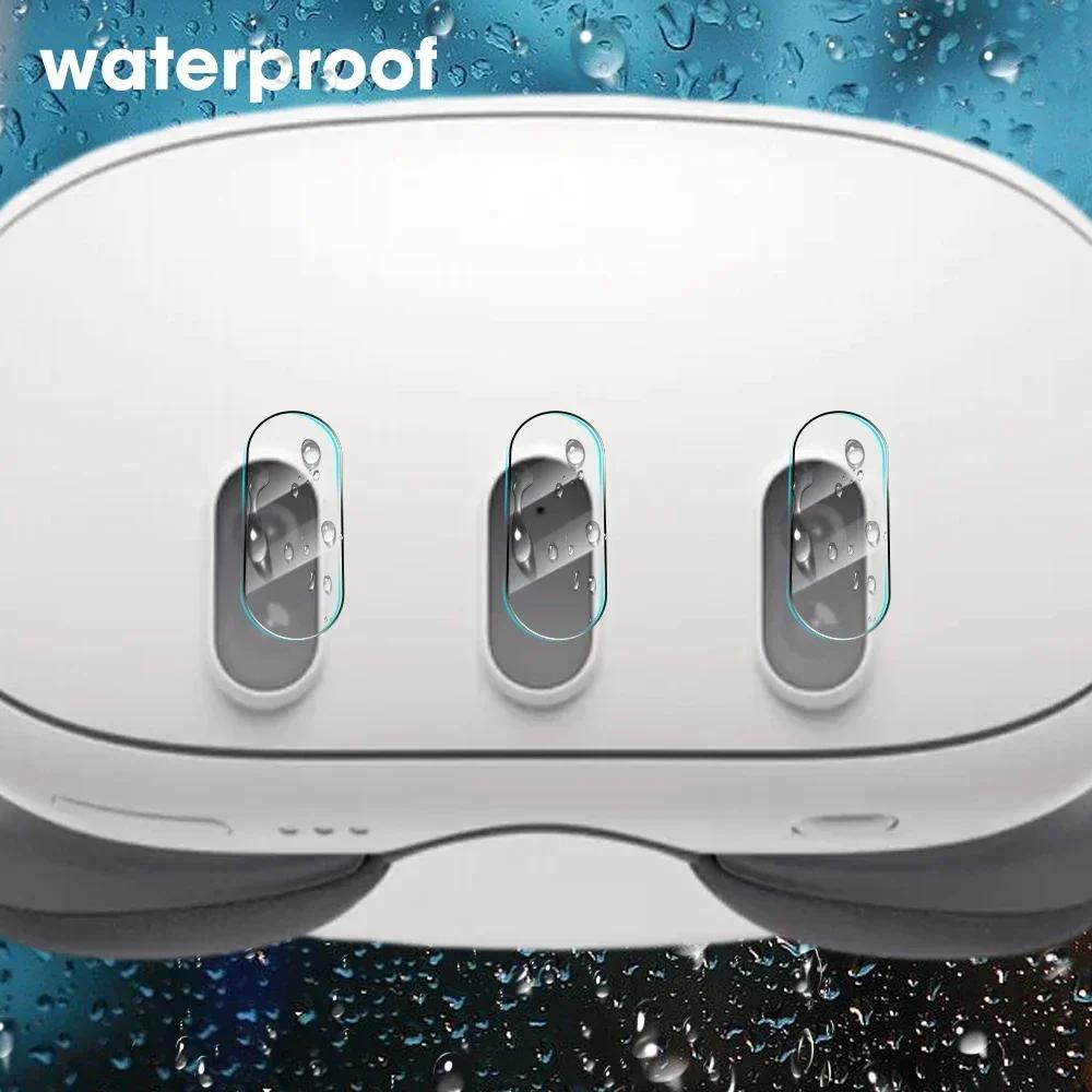 Для Meta Quest 3 VR Защитная пленка для объектива из закаленного стекла HD Прозрачная защитная пленка от царапин для аксессуаров Meta Quest3