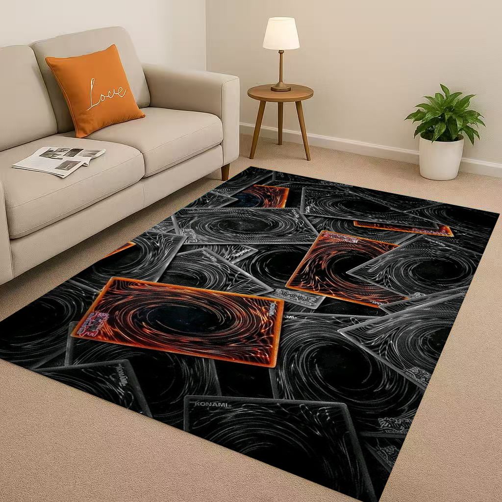 Slifer The Sky Dragon Yu-Gi-Oh MONSTER Cartoon Living Room Non-Slip Area Rug Carpet for Bedroom Sofa,Easy Clean Home Doormat