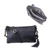 BAG Since QUAY Wallet Shoulder Wallet Pochette Wallet Bag Genuine Leather Wallet Pouch Cowhide Imai Bag [IMAI 1977] Women's (99366 Black)