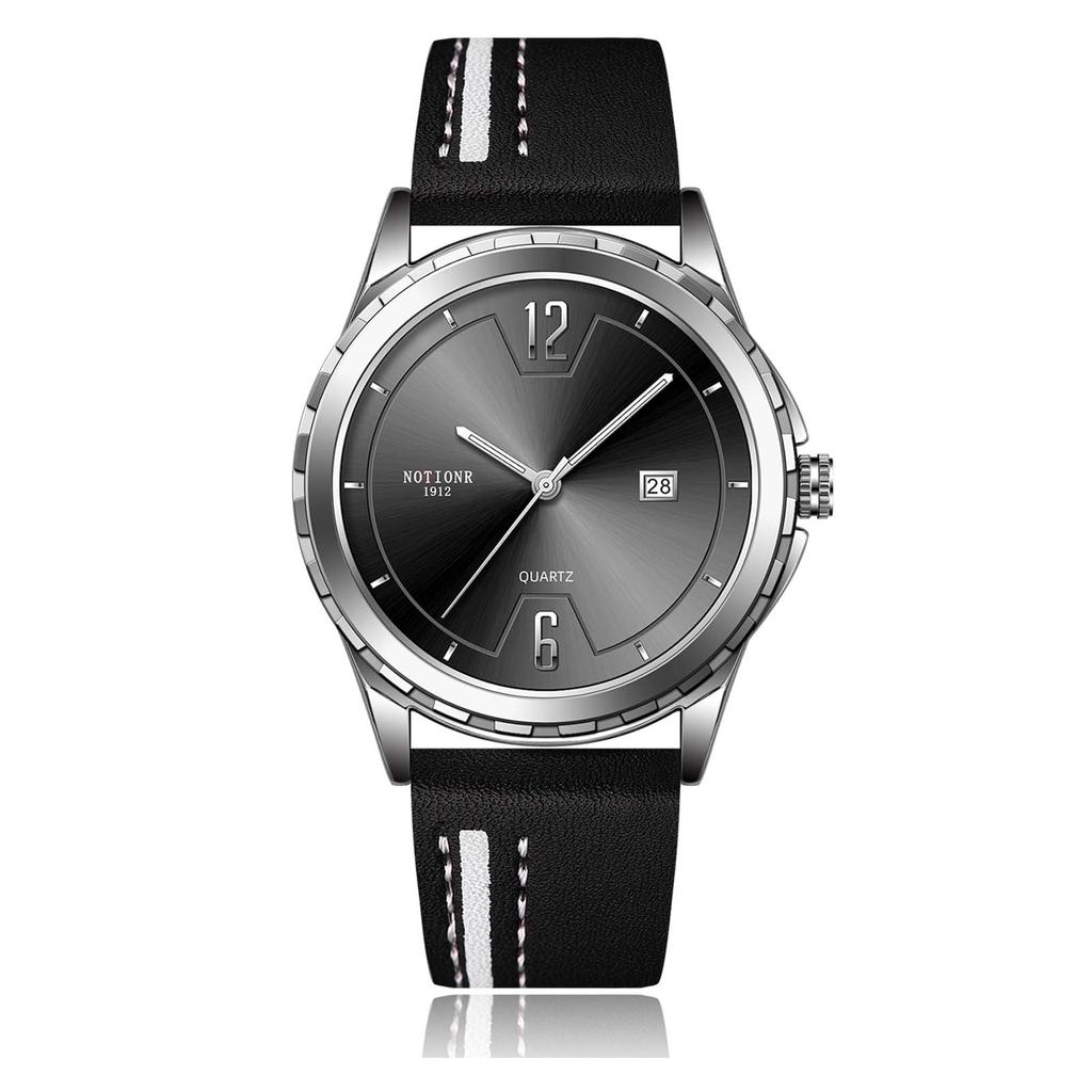 Минималистичные кварцевые часы мужские повседневные часы деловые часы часы с календарем мужские спортивные часы