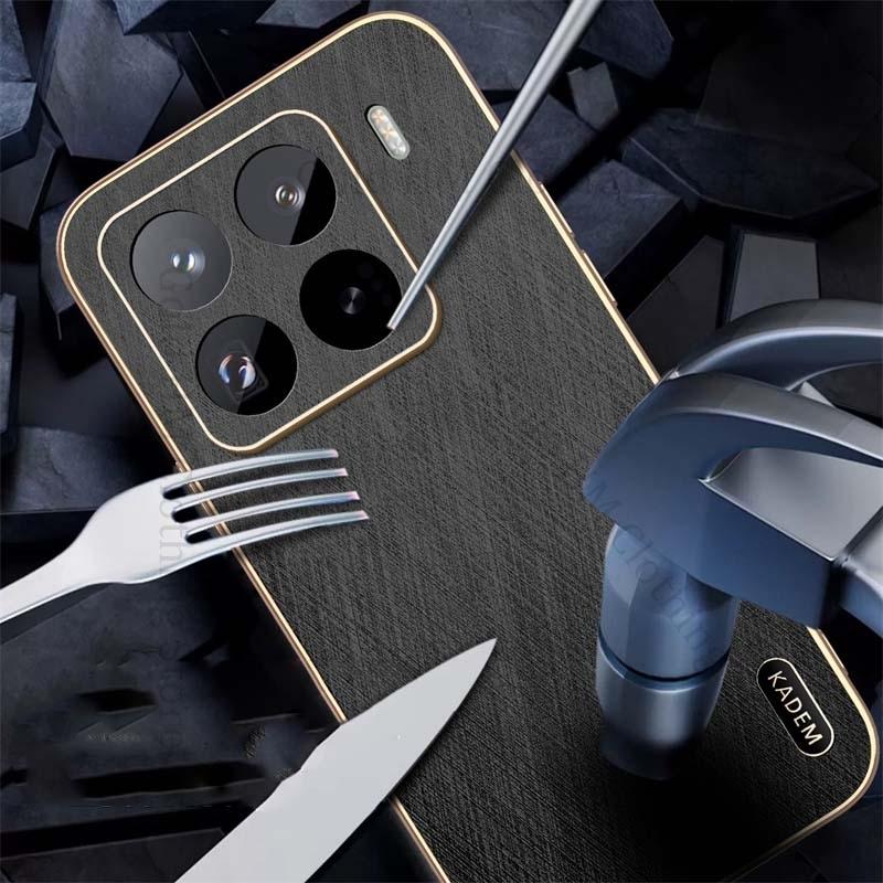 Для Xiaomi Poco X7 Pro Для Magsafe Магнитный Чехол с Гальваническим Покрытием Для POCO C75 C61 Золотистый Шелковистый Текстурный Кожаный Чехол Для Poco M6 F6 X6 Pro