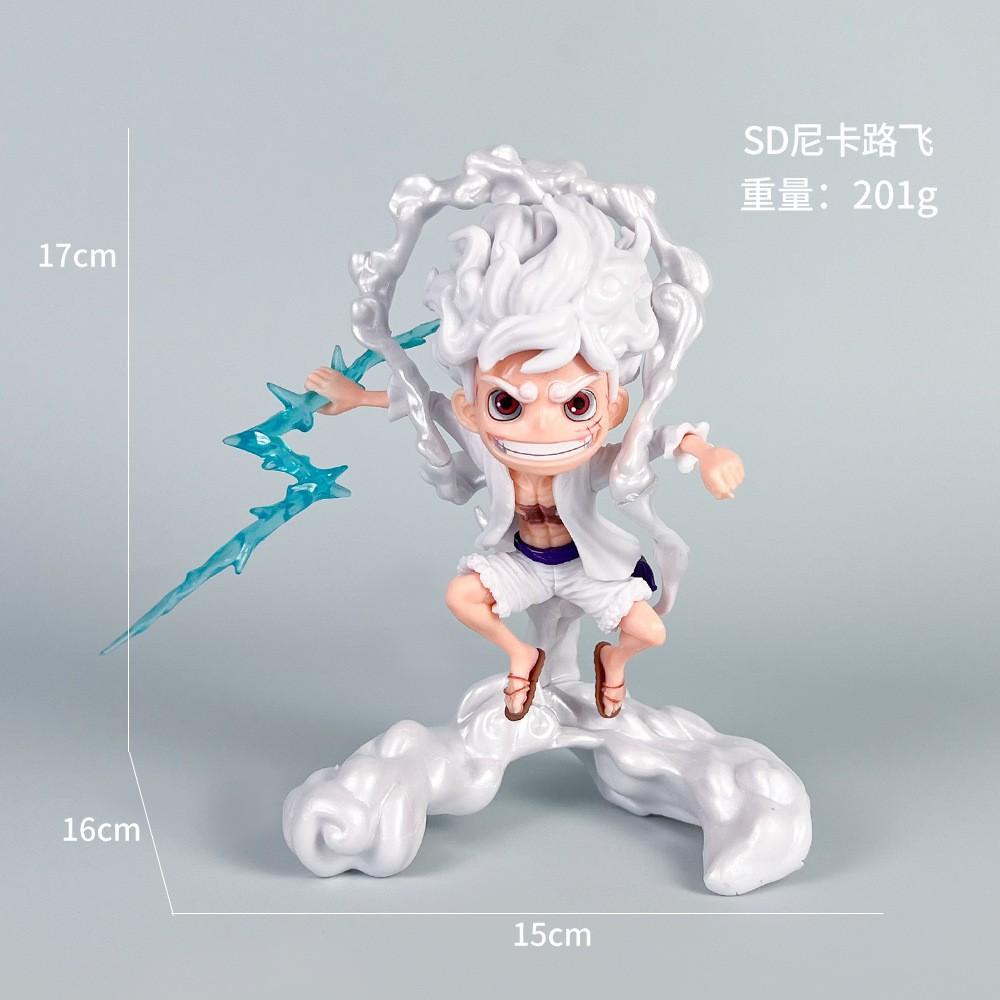 One Piece Action Figures Set Fire Fist Luffy Roronoa Zoro Portgas Ace Sanji Battle Model Dolls Zoro Sabo Ghost Collectible Toys