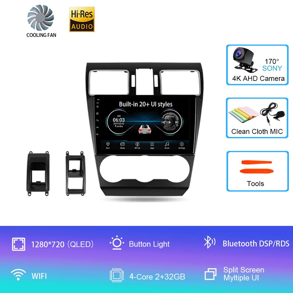 Android 14 Car Radio Subaru Forester 4 SJ 2016 - 2018 Multimedia Video Player GPS Stereo Navigation No 2din 2 din dvd