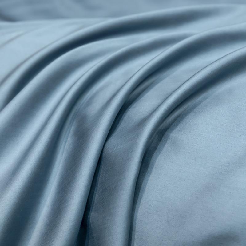 Лист 60 нитей, четыре предмета, хлопок, хлопок, длинный штапельный хлопок, Наньтун, легкий, роскошный стиль, вышитое пододеяльник, сплошной цвет, кровать