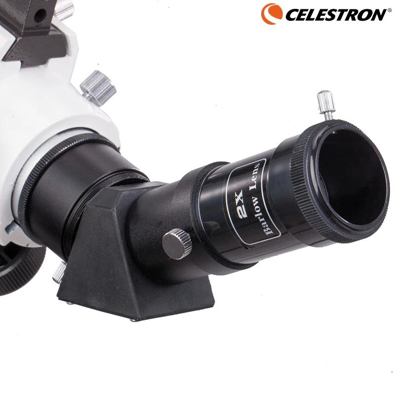 Celestron Аксессуары для астрономического телескопа Профессиональное наблюдение за звездами 2-кратная линза Барлоу Линза-удлинитель с высоким увеличением HD