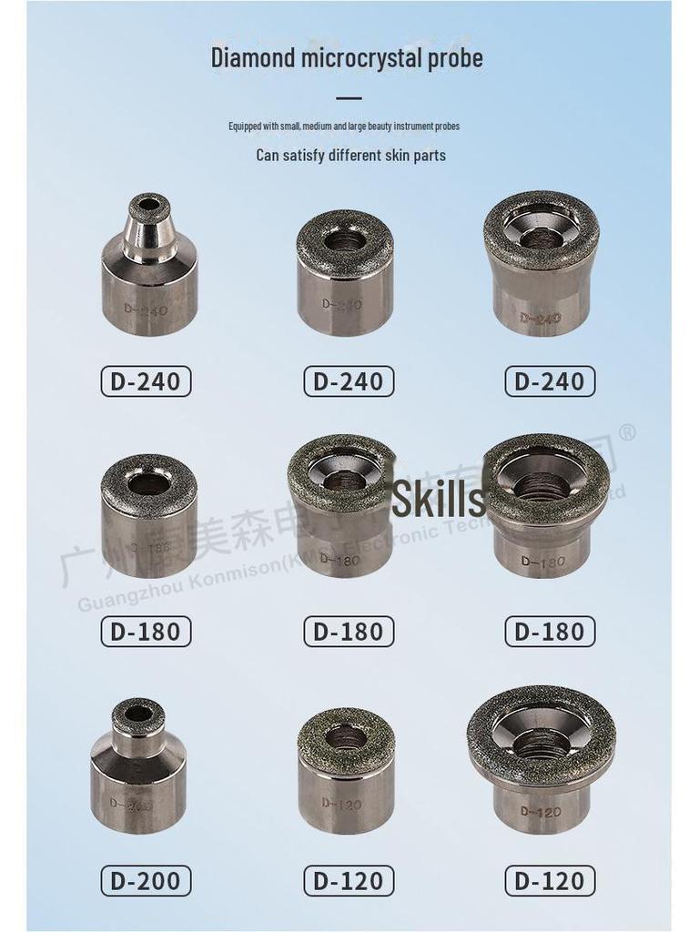 Аппарат для алмазной микродермабразии 3 в 1: Отшелушивание кожи, увлажнение, удаление черных точек.