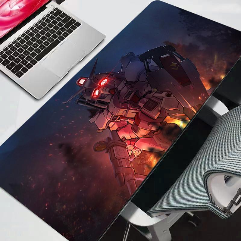 Big Mouse pad Gundam Professional E-sports gamers speed pc Gaming Rubber keyboard Mouse Pads New desk mat mousepad anime