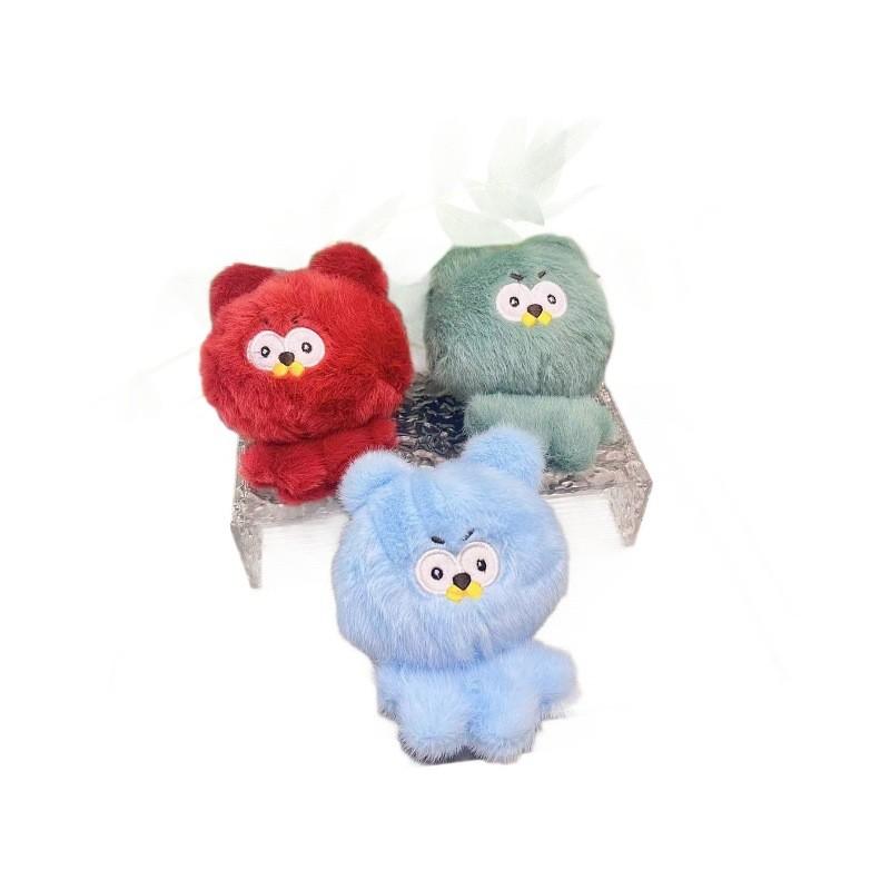 Очаровательная миниатюрная плюшевая игрушка-мишка, милый кулон-сова для сумок и аксессуары для брелка