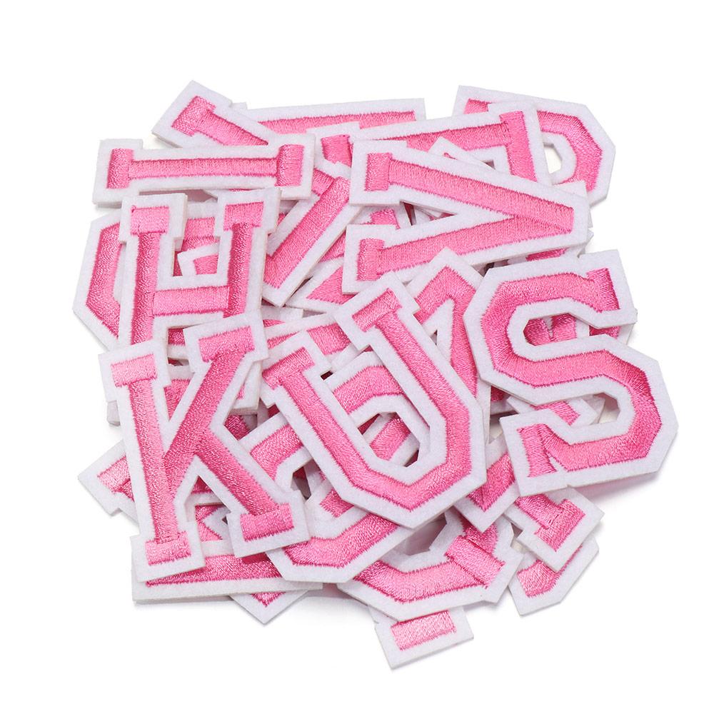 Mixed Embroidery Hat Badge Clothing Stickers Letters Patches Alphabet Patch Garment Applique
