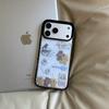 Чехол для телефона "Пряничный человечек Лил Бир": Совместимо с Apple 13-17 Promax, Дизайн с большим отверстием, Черная рамка, для моделей 14-16 Pro