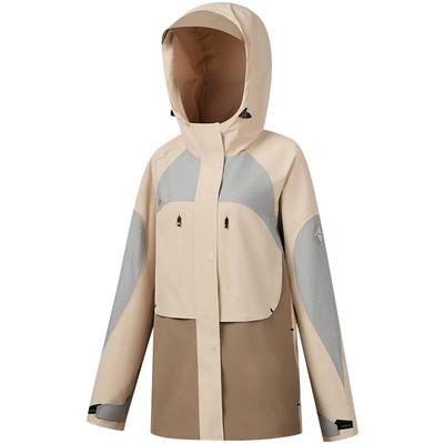 Свободная водонепроницаемая куртка с капюшоном, тянущаяся в четырех направлениях, женская куртка SA1250WJ81L