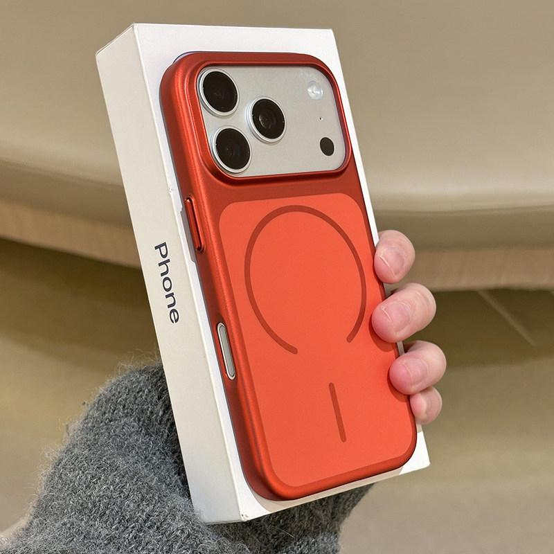 AG Матовый Ультратонкий Для Чехла с Зарядкой MagSafe для 17 Air 16 15 14 Plus 13 Pro Max Магнитный Жесткий Ударопрочный Чехол