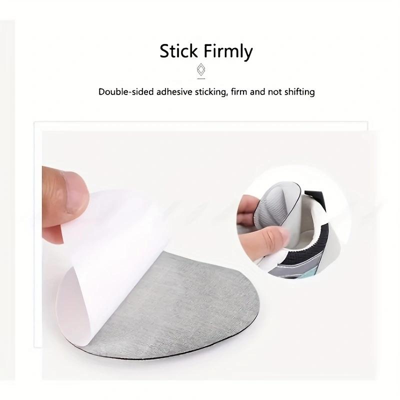 5 пар стельок, накладные накладки на пятки для спортивной обуви, регулируемый размер, противоизносные подушечки для ног, подушка, вставка, стелька, защита пятки, задняя наклейка