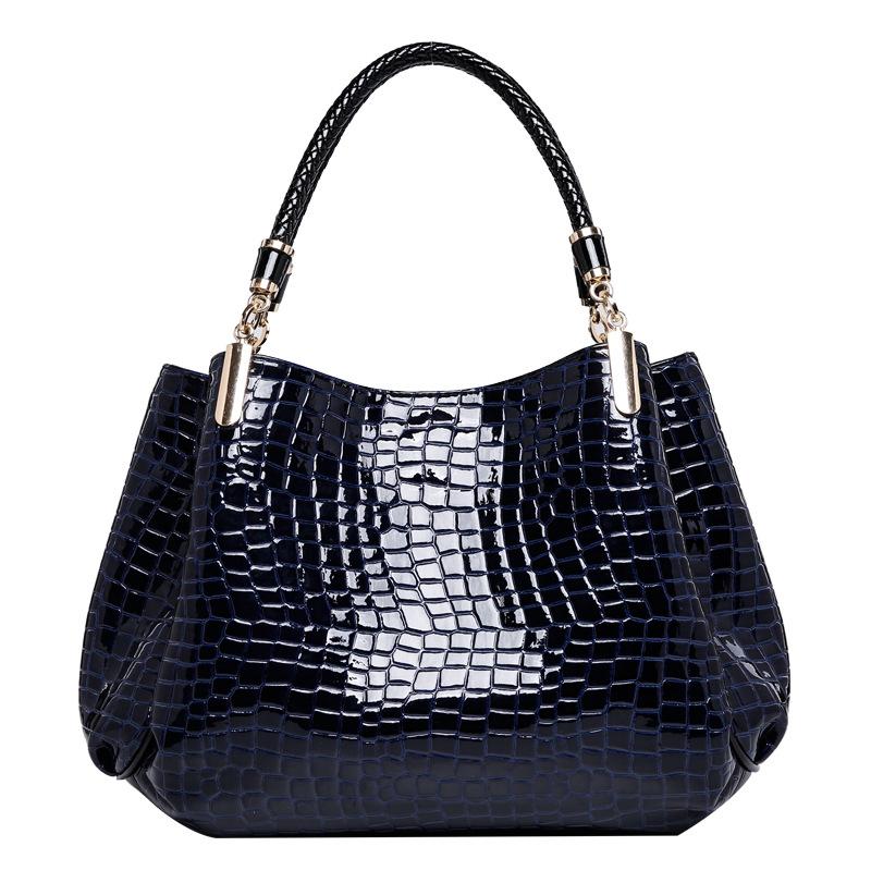 Bags Women Leather Handbags Luxury Ladies Hand Bags Purse Fashion Shoulder Bags Crocodile