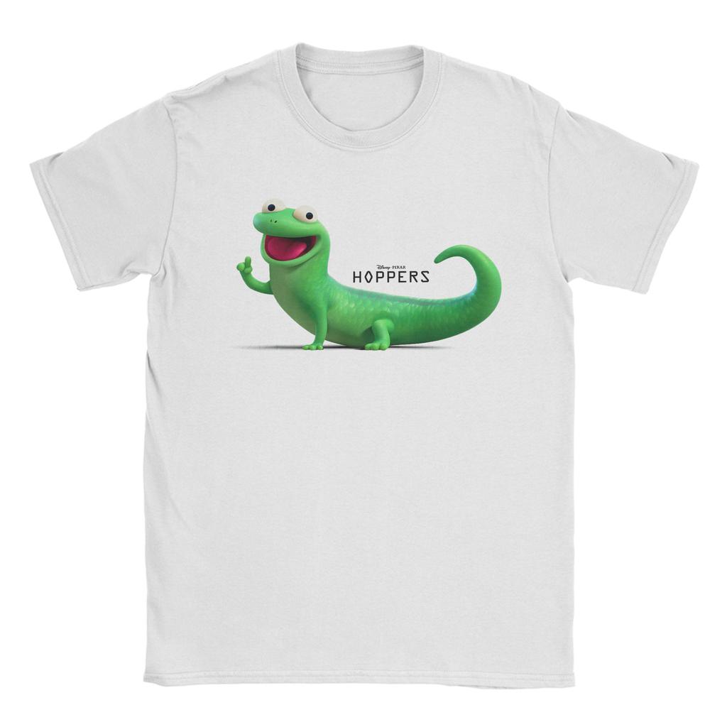 Мужская футболка Hoppers Tom Lizard с забавной позой крика Хлопковая одежда Потрясающие футболки с коротким рукавом и круглым вырезом Вечеринки Футболки