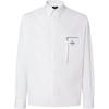 FENDI Zip Pocket Logo Printed Shirt FS1098AN08F0QA0