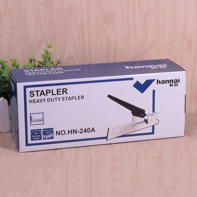 Huapuda Heavy-Duty Leather Stapler, 240 Sheets