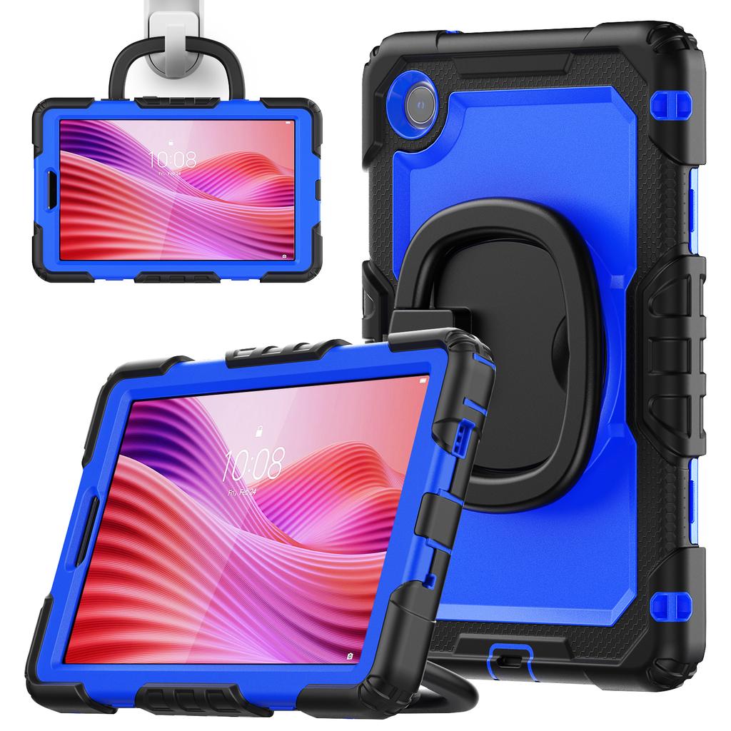 For Lenovo Tab K9 TB305FU Case Ring Kickstand PC+Silicone Shockproof Tablet Cover