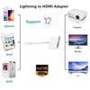 Кабель-адаптер Apple iPhone - HDMI - питание не требуется, Lightning - HDMI высокой четкости