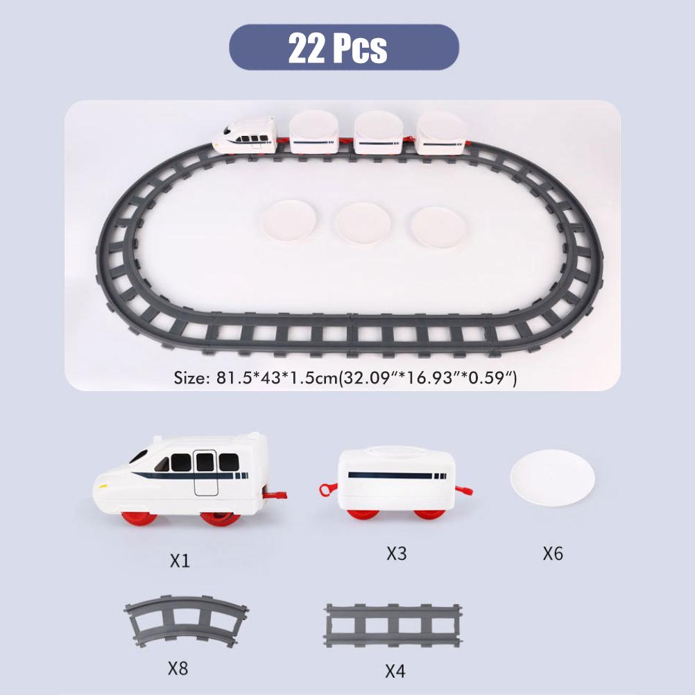 Rotating Sushi Toy Electric Revolving Sushi Toy Rail Train Set for Kids Role Playing