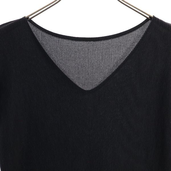 PLEATS PLEASE ISSEY MIYAKE сделано в Японии Без рукавов Крой 3 Черная серия Женский Б/У