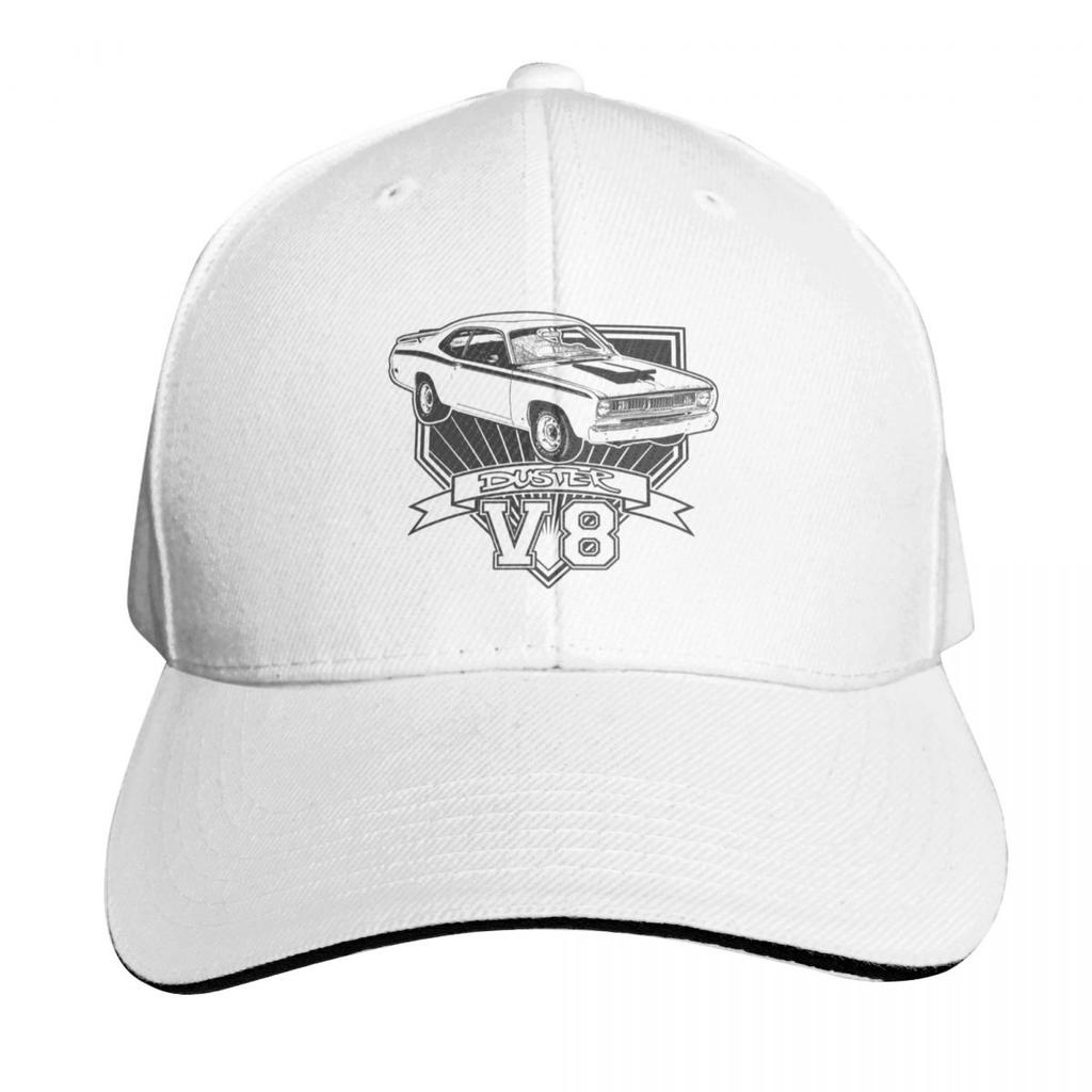 Duster V8 Baseball Cap Casual Daily Wear Quick Dry Performance Cotton Twill Breathable