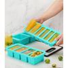 Silicone Freezer Mold with Lid Refrigerated Food Storage Box Food Box Silicone Ice Tray Mold Ice Box Crisper