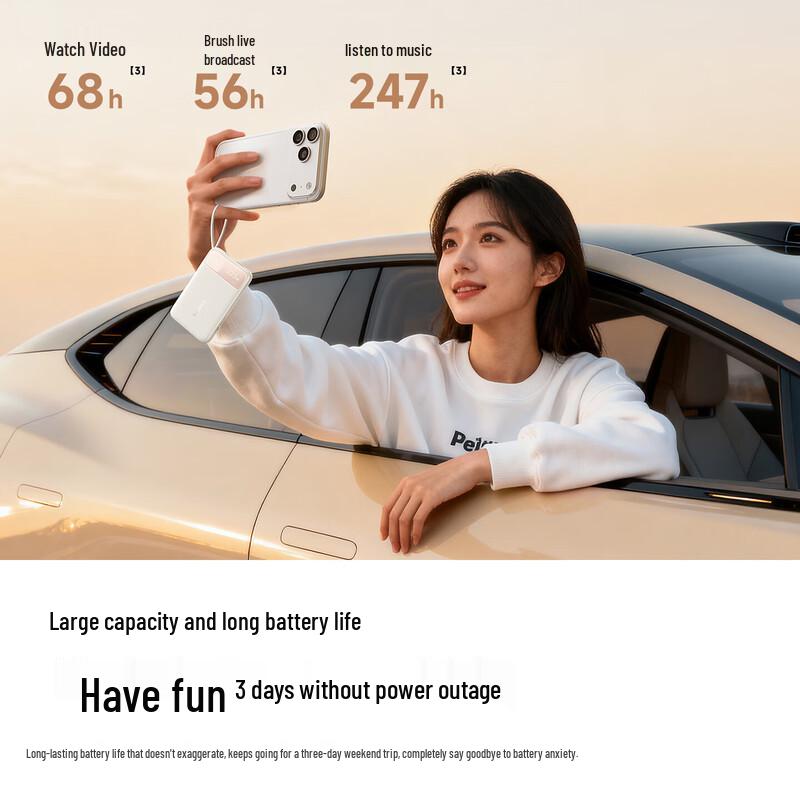 BASEUS Built-in Cable Power Bank