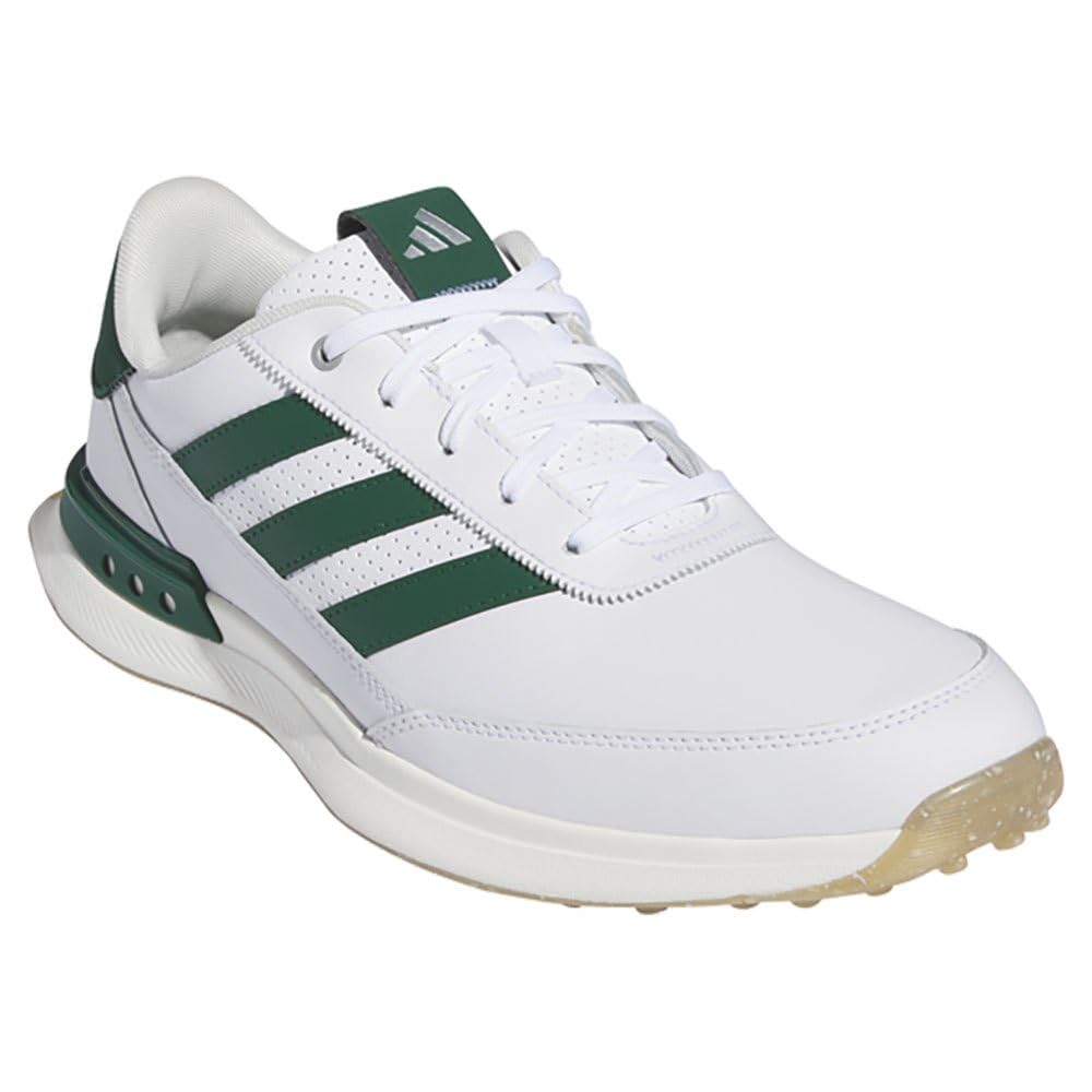 Кроссовки для гольфа S2G SL из кожи 24 см 2E [Adidas Golf] мужские белые/зеленые/резиновые 26.0