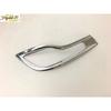Pair For Honda CRV 2017- ABS Chrome Rear Fog Light Lamp Cover Trim New